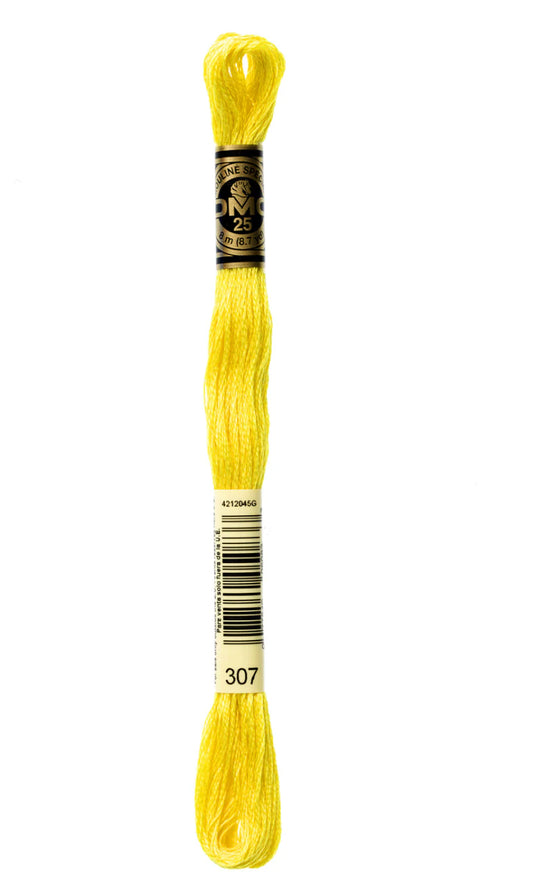 DMC Embroidery Floss - Lemon