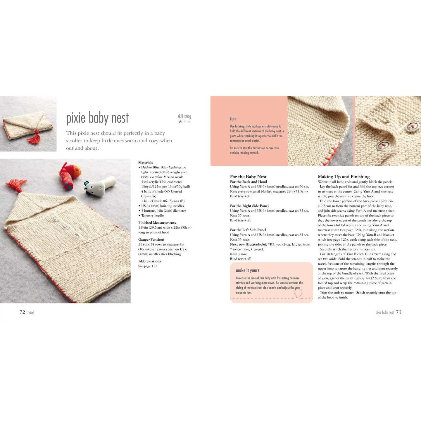 35 Knitted Baby Blankets By Laura Strutt