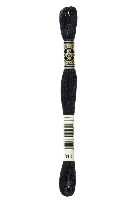 DMC Embroidery Floss - Black