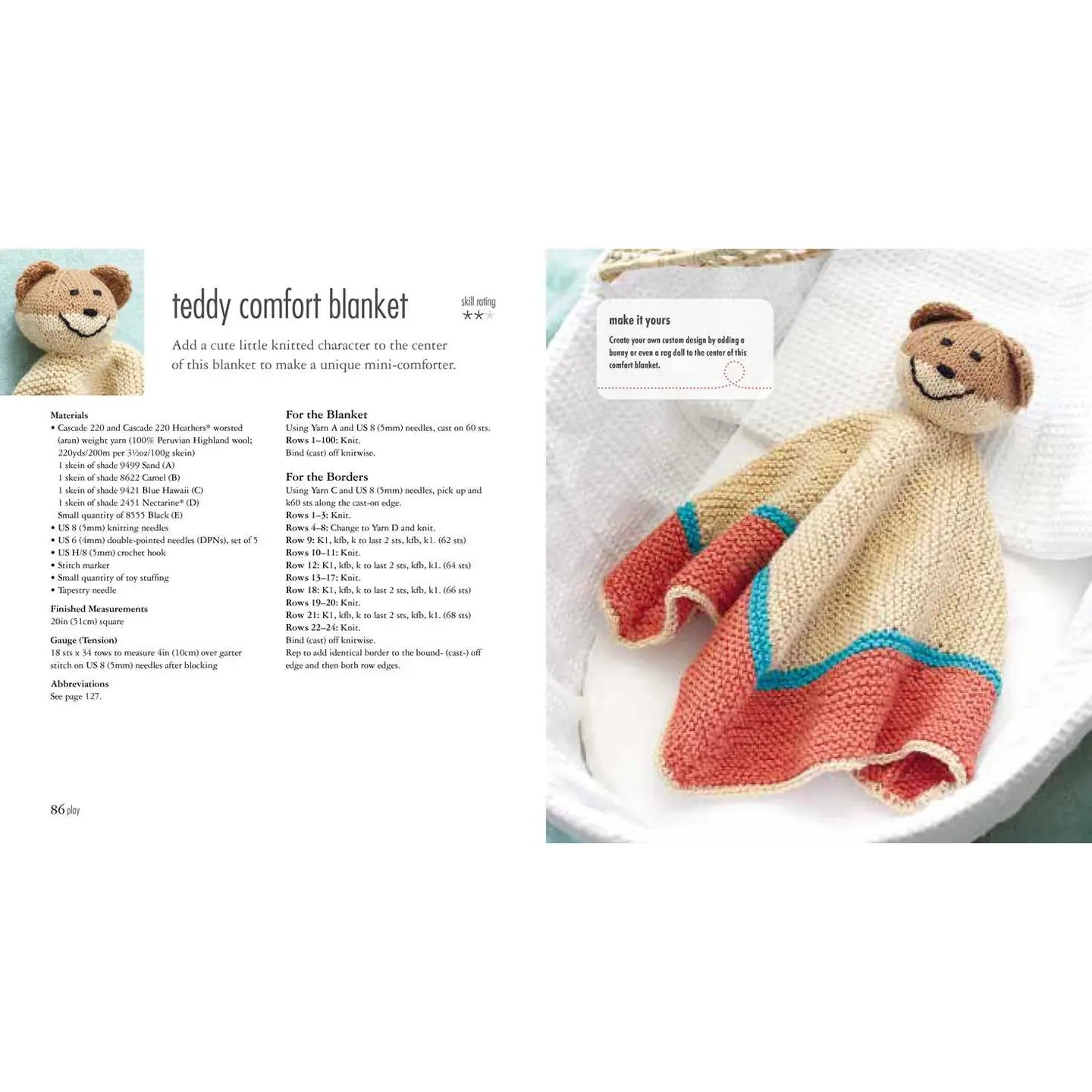 35 Knitted Baby Blankets By Laura Strutt