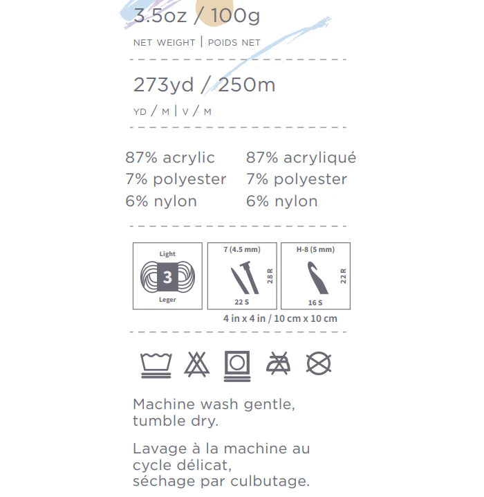 Lion Brand Yarns Feels Like Alpaca - Silver