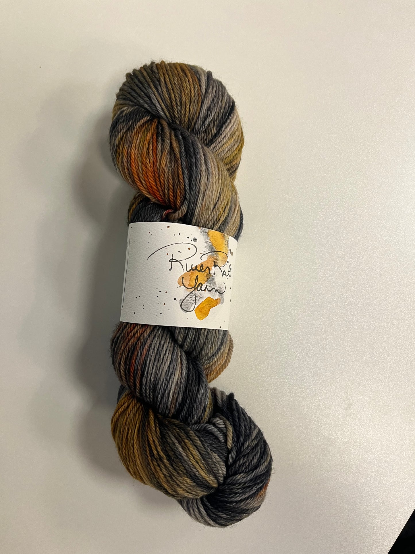 RiverRat Yarn 100% Superwash Merino Worsted - Fall in the Cracks