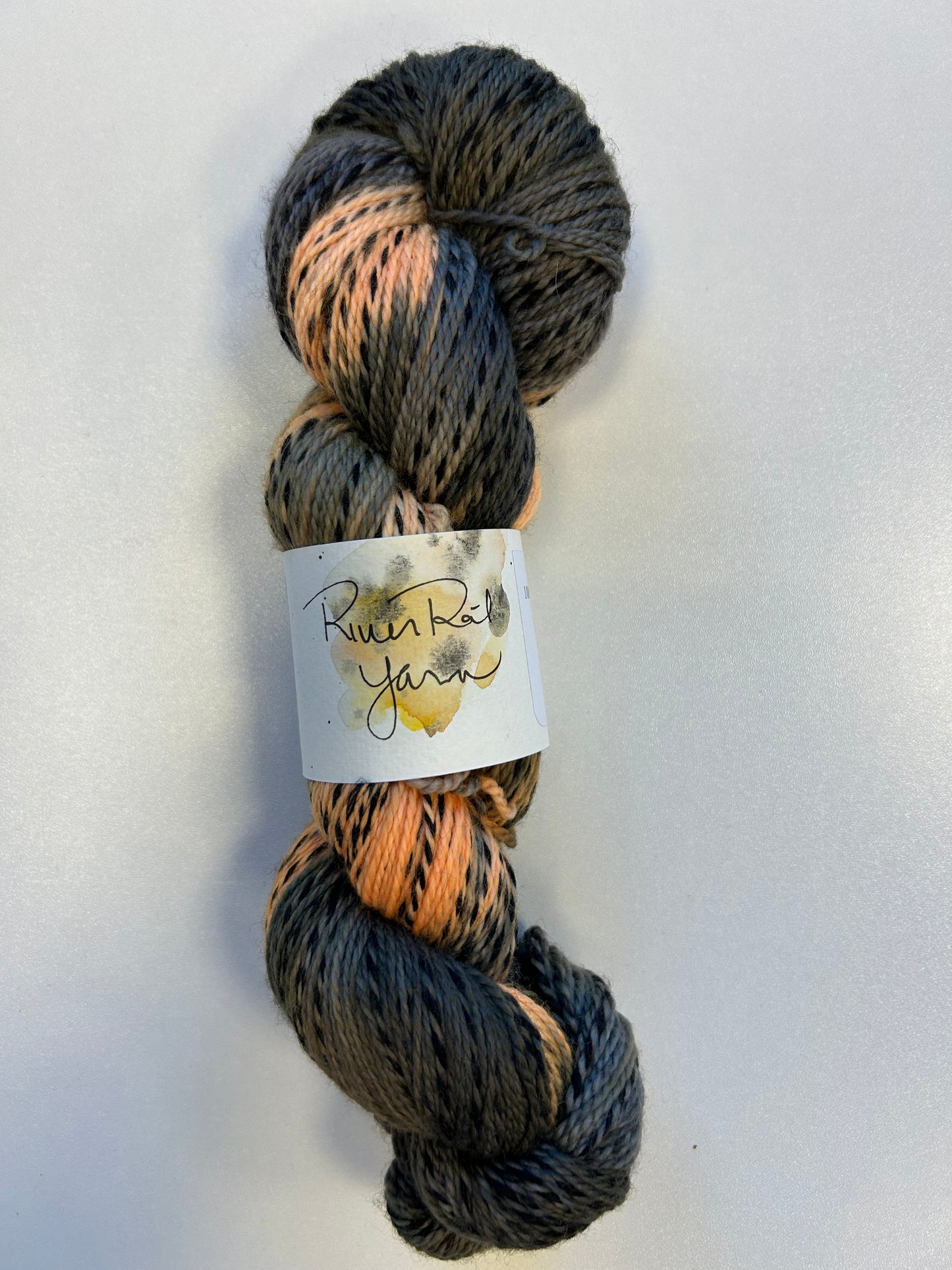 RiverRat Yarn Superwash Zebra Effect - "Jack"
