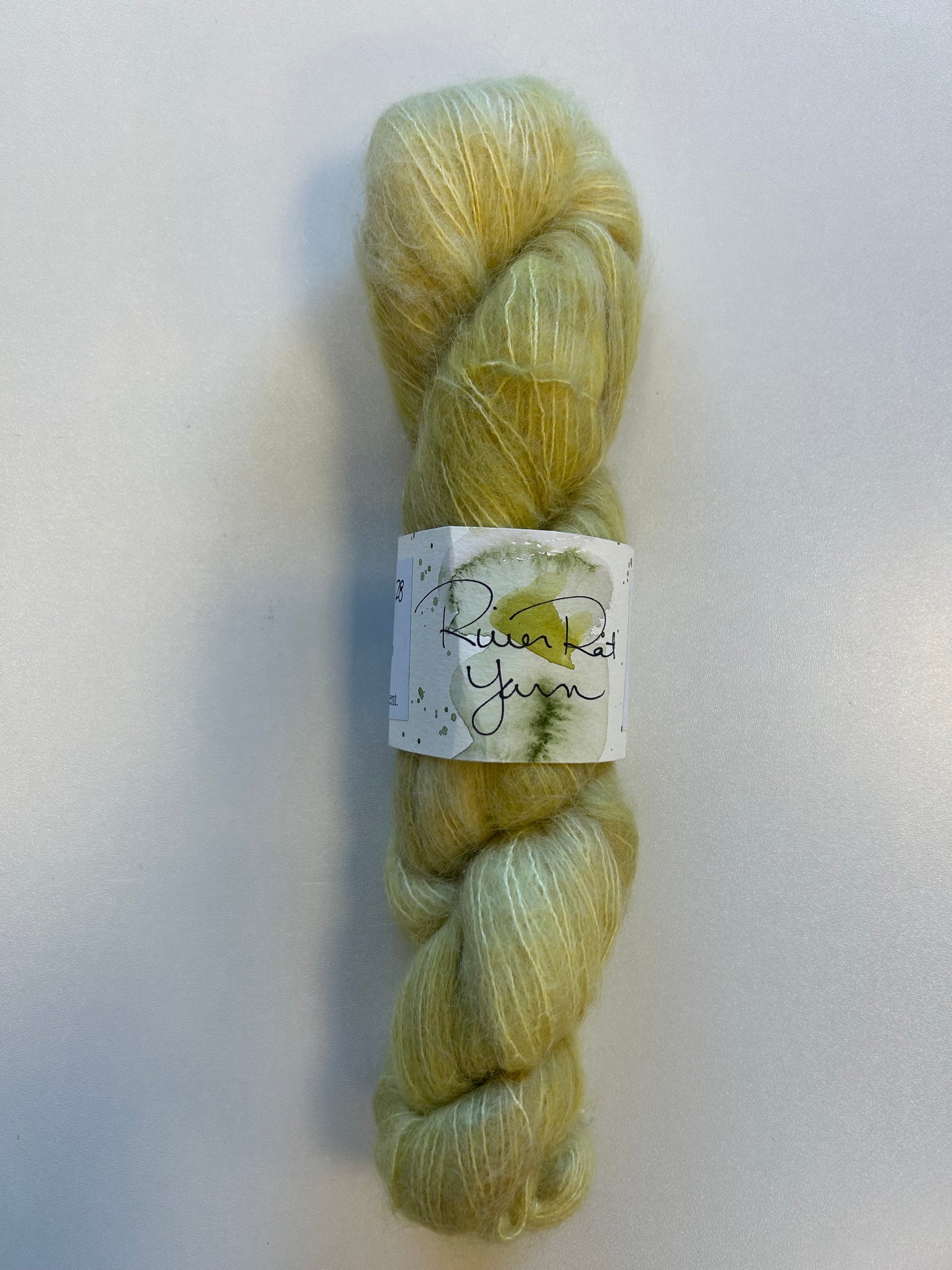 RiverRat Yarn Alpaca/Silk Lace Weight - Unknown Olive Oil Light