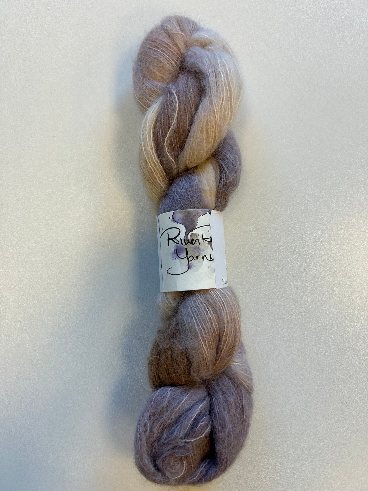 RiverRat Yarn Alpaca/Silk Lace Weight - Unknown Purple/Brown