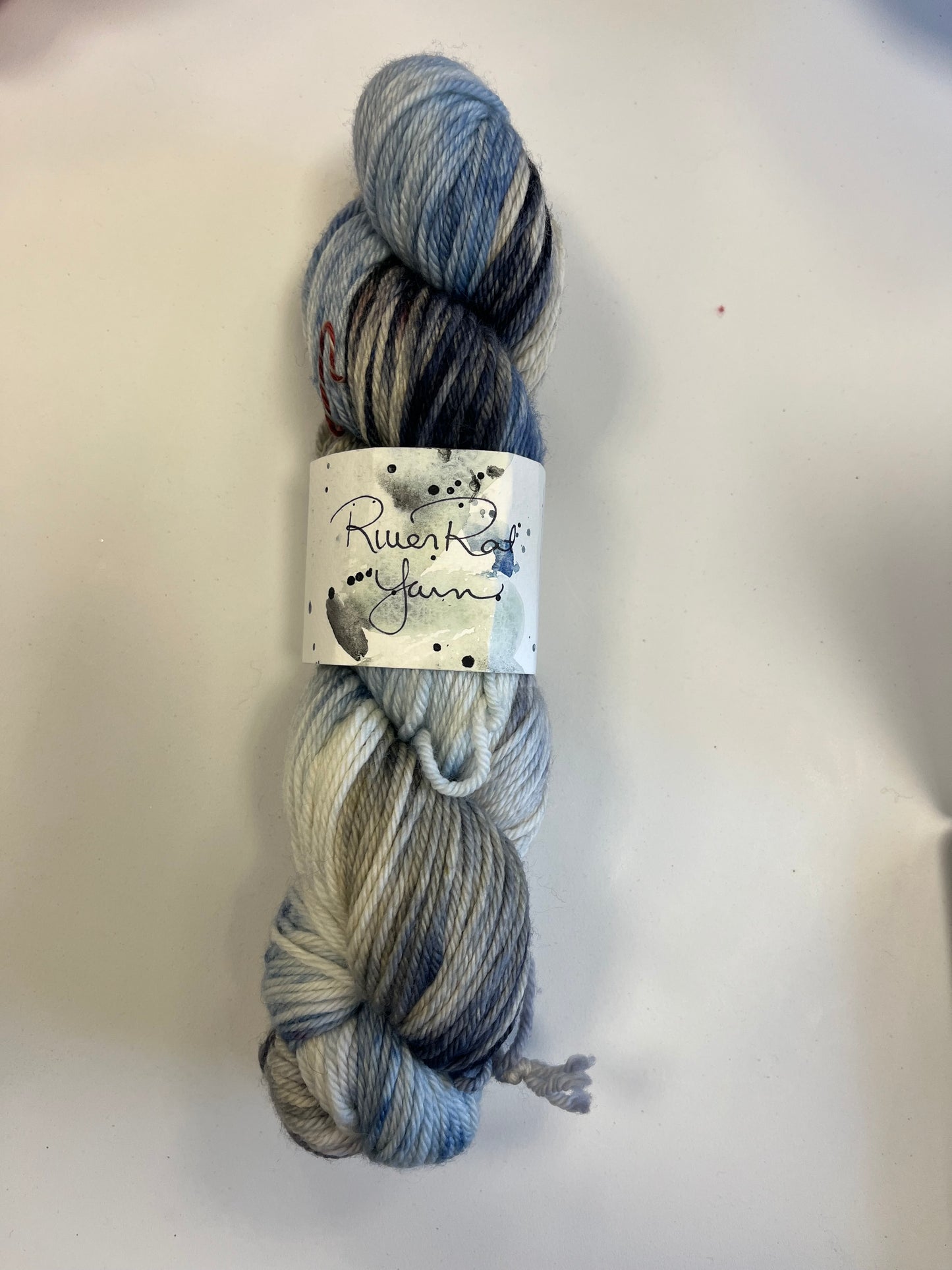 RiverRat Yarn Superwash Merino Worsted Weight - Skunk on a Blueberry Bush