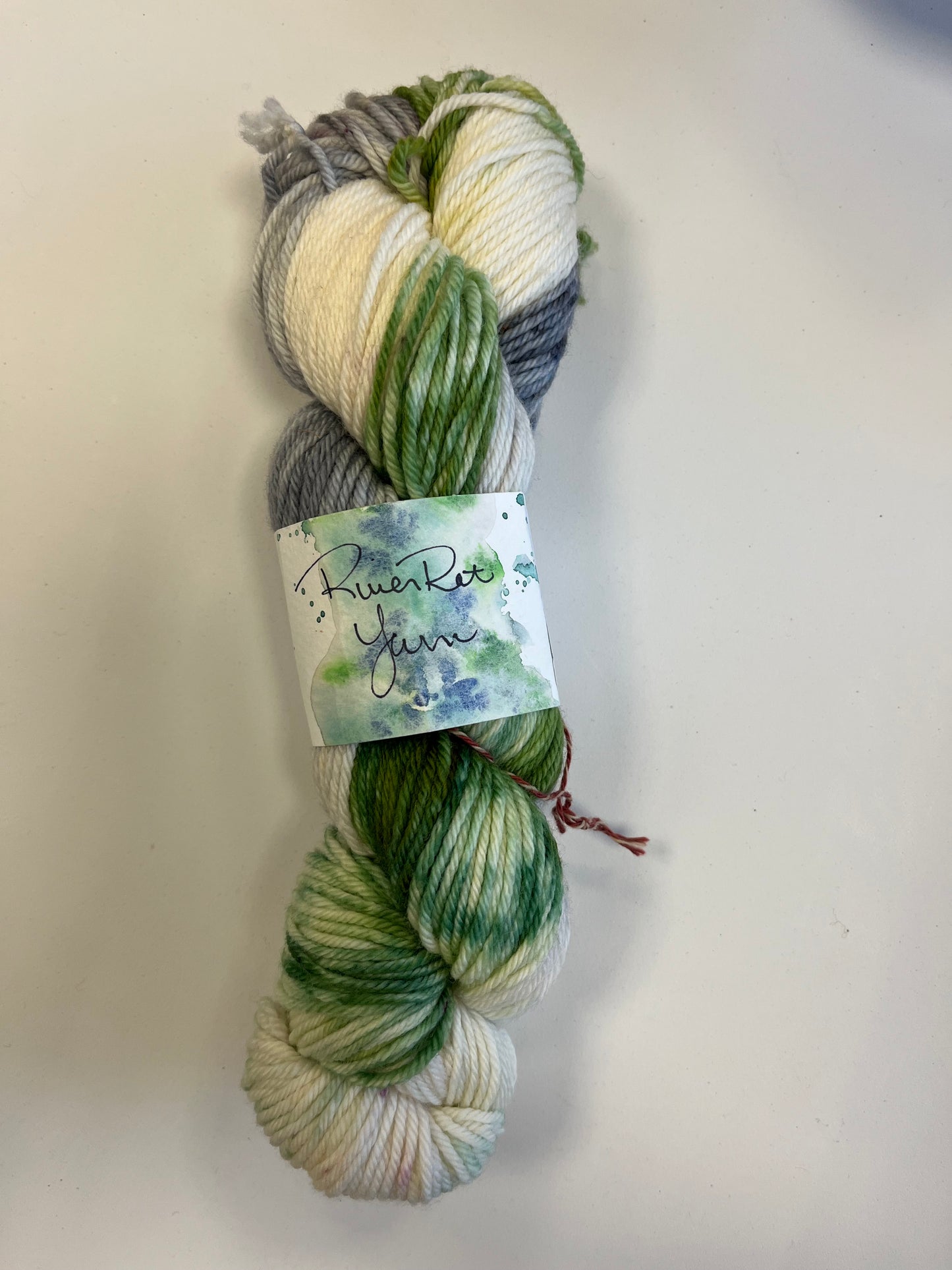 RiverRat Yarn Superwash Merino Worsted Weight - Smoky Mountain