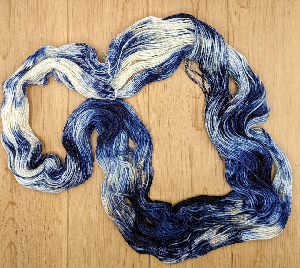 Companion Fiber Yarn - Indigo Twist