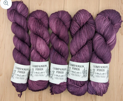 Companion Fiber Yarn - Pokeberry