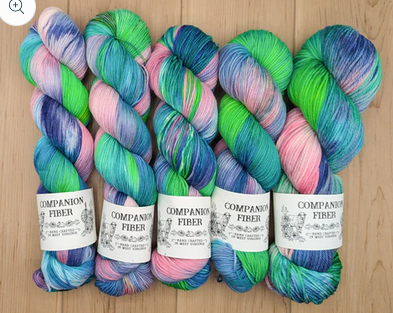 Companion Fiber Yarn - Pocket of Posies