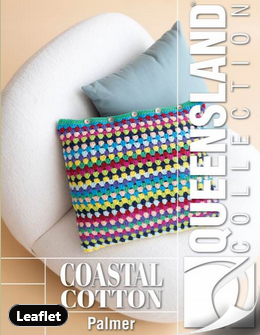 Queensland Collection Palmer Crochet Pillow - Crochet Pattern