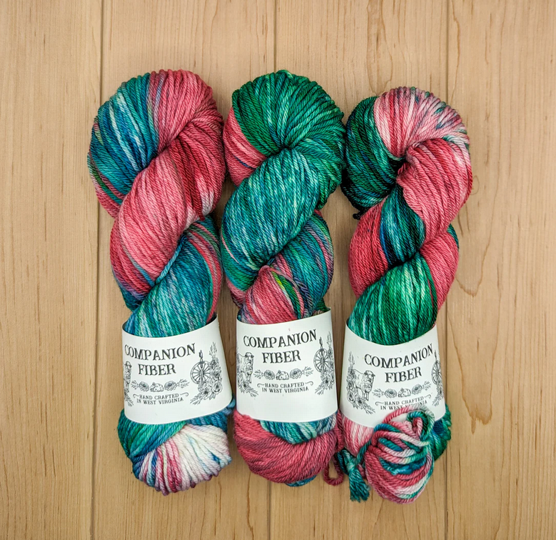 Companion Fiber Yarn - Rhododendron