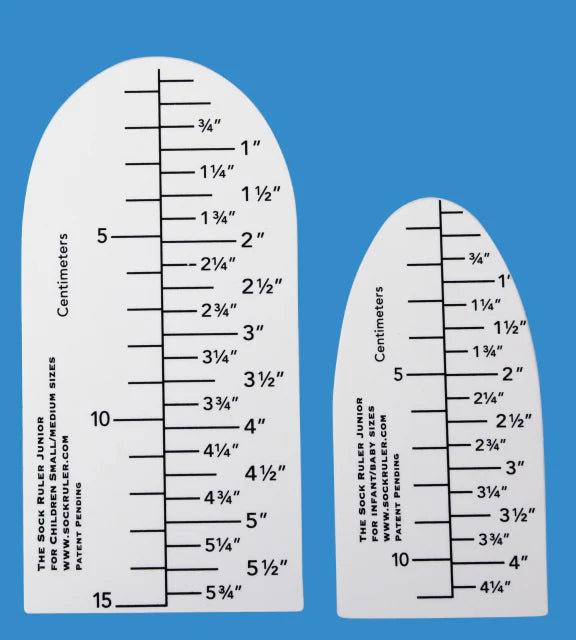 The Sock Ruler & Sock Ruler Junior