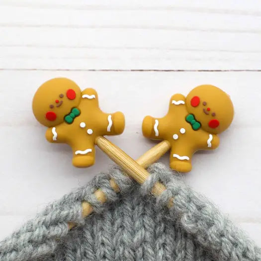 Fox & Pine Stitches - Little Gingerbread Stitch Stoppers