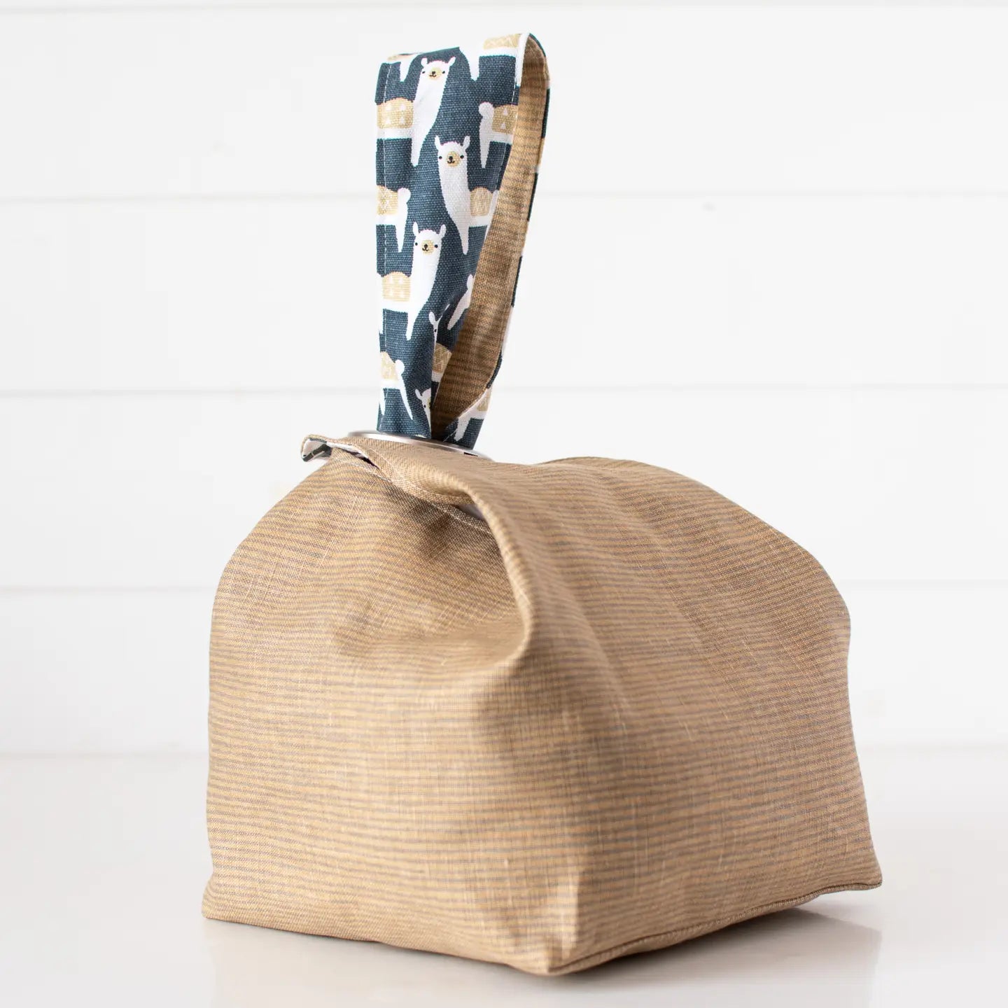 Binkwaffle Dumpling Bag - Alpacas