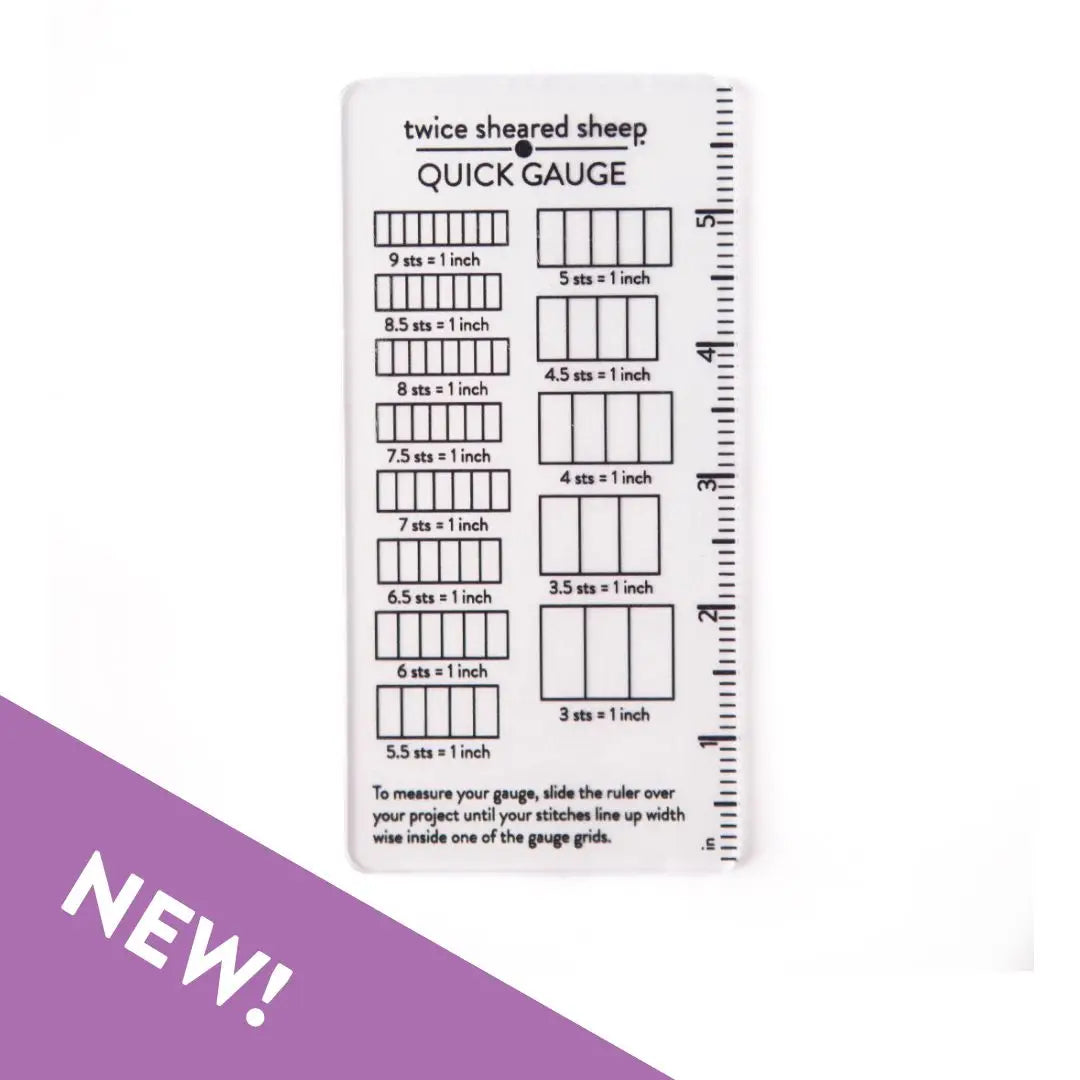 Twice Sheared Sheep - Quick Gauge Ruler
