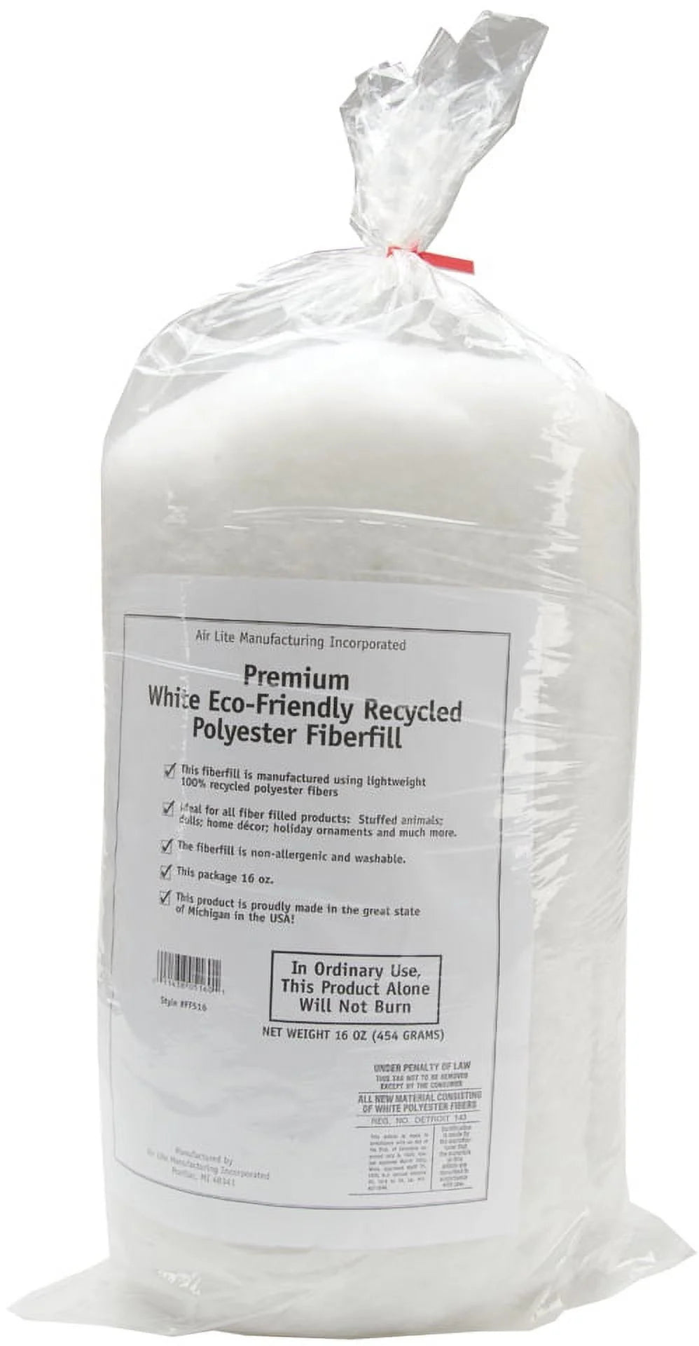 Air Lite Eco-Friendly Recycled Polyester Fiberfill