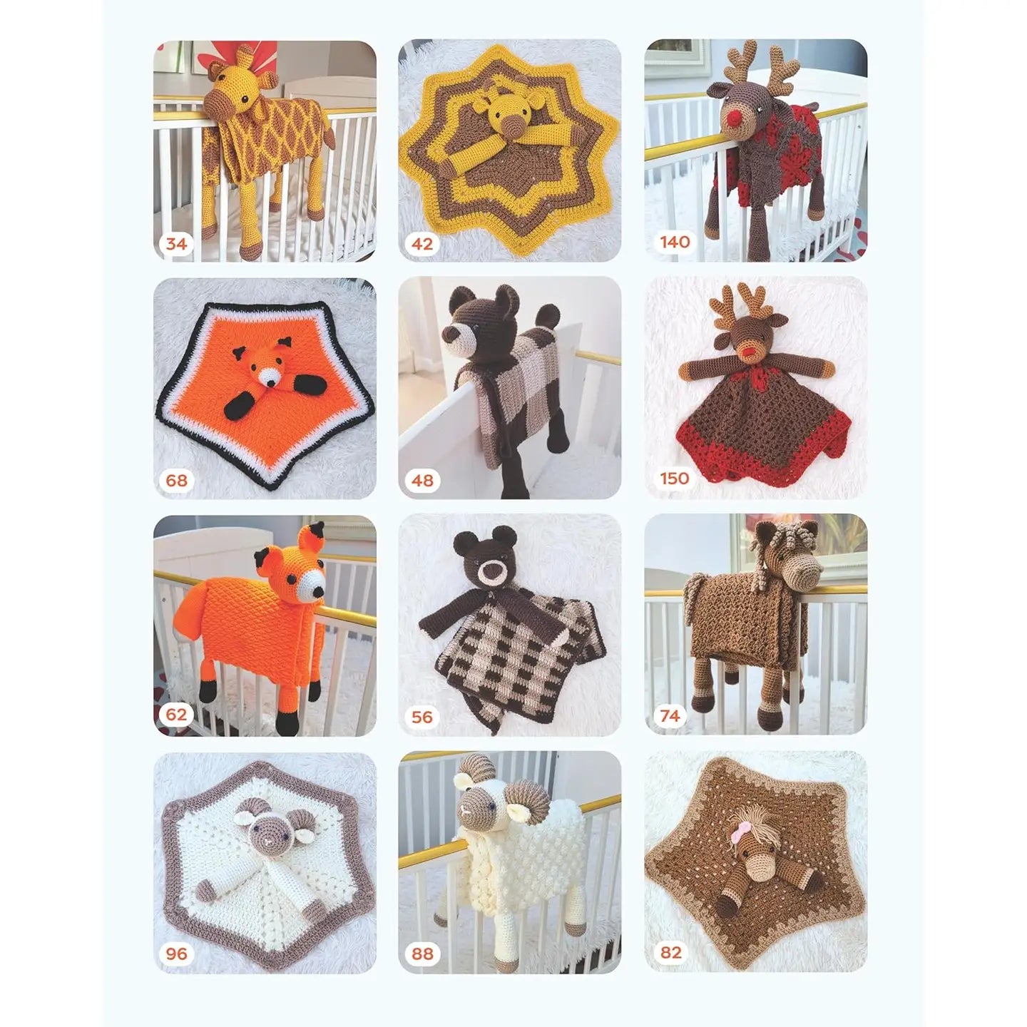 Amigurumi Loveys & Blankets - 16 Adorable Projects by Ariana Wimsett