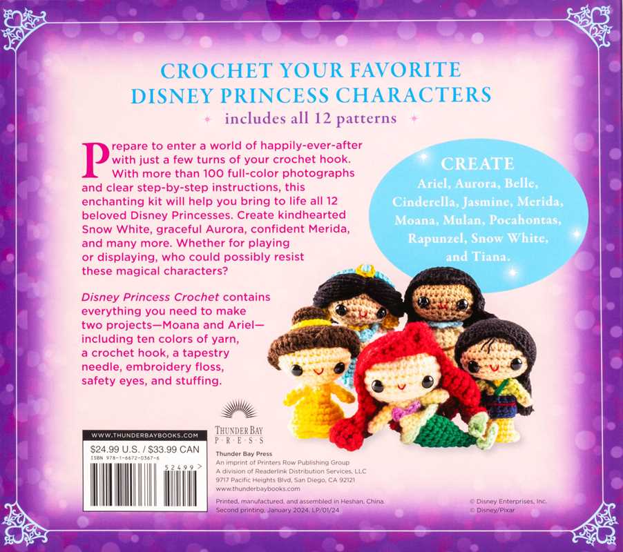 Disney Princess Crochet Kit