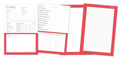 Knit & Crochet Project Planner By Sophie Scardaci