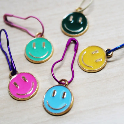 Anna B. Shop Smiley Stitch Markers
