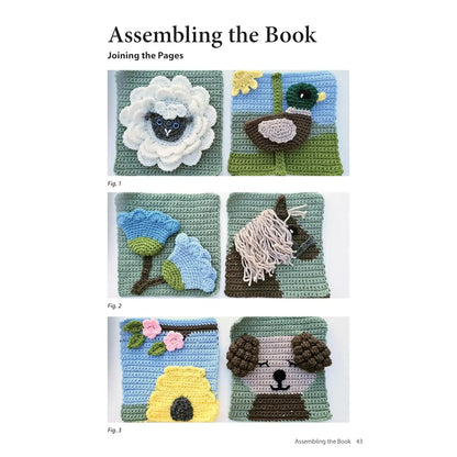 Crochet A Quiet Book-Create A Soft Book Full of Playful Page by Ariana Wimsett