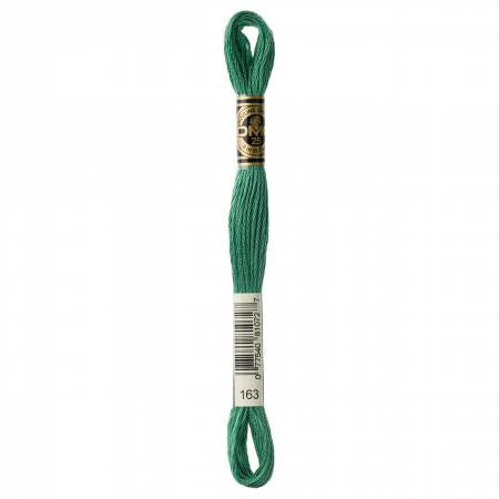 DMC Embroidery Floss - Medium Celadon Green