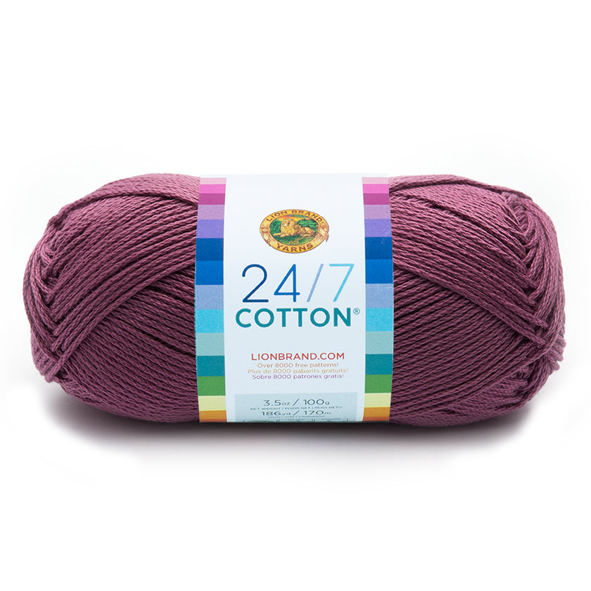 Lion Brand 24/7 Cotton - Lilac