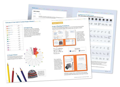 Knit & Crochet Project Planner By Sophie Scardaci