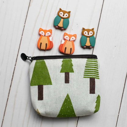 Fox & Pine Stitches - Fabric Pouches