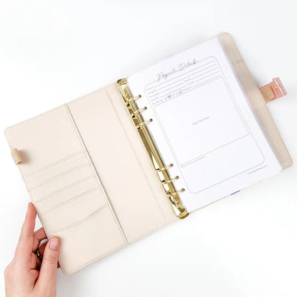Twice Sheared Sheep - Teal Heart Project Journal Planner For Knitters & Crocheters