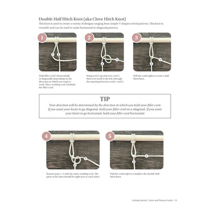 Complete Starter Guide To Macrame-15 Knotted Home Creations by Angela Barretta