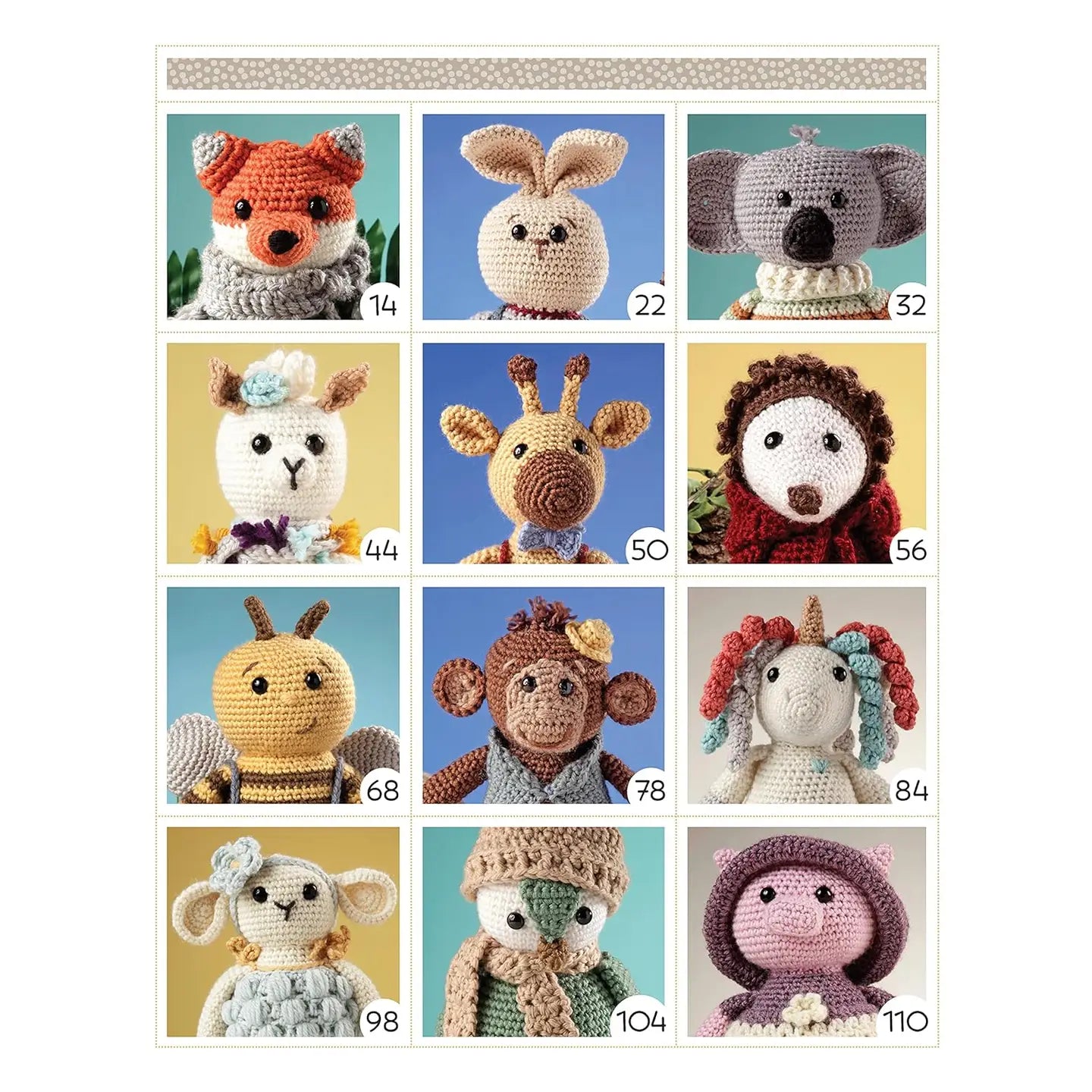 Anyone Can Crochet Amigurumi Animals - Crochet Patterns by Kristi Simpson