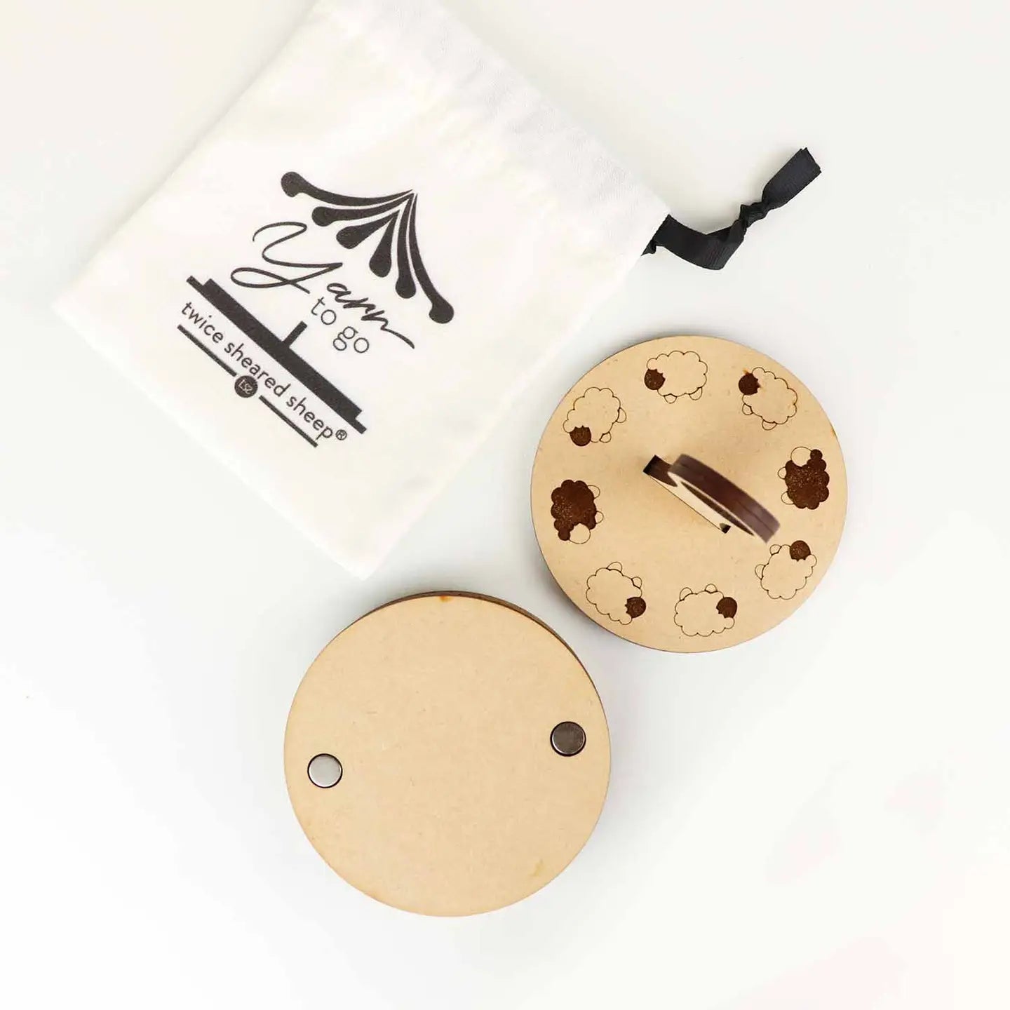 Twice Sheared Sheep - Yarn To Go Carousel (Wrist Strap Sold Separately)