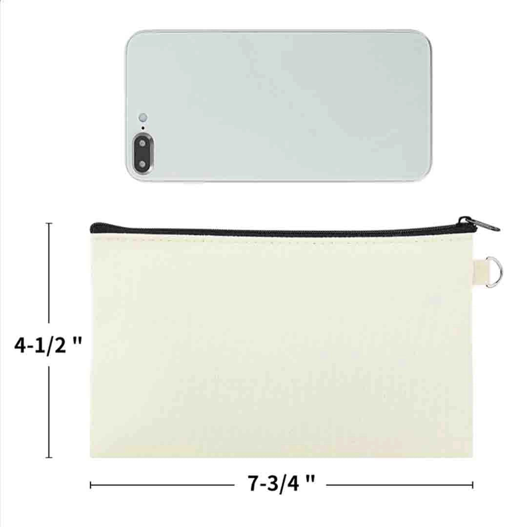 Anna B. Shop Small Canvas Pouch - It's All Fun & Games