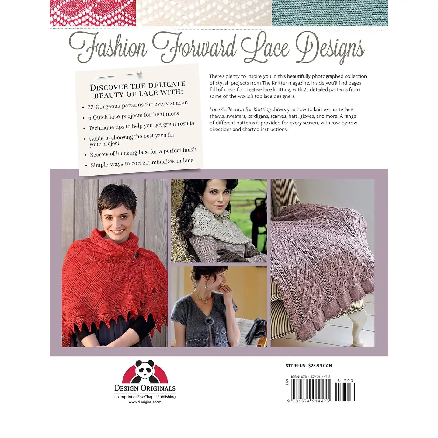 Lace Collection For Knitting by The Knitter Magazine