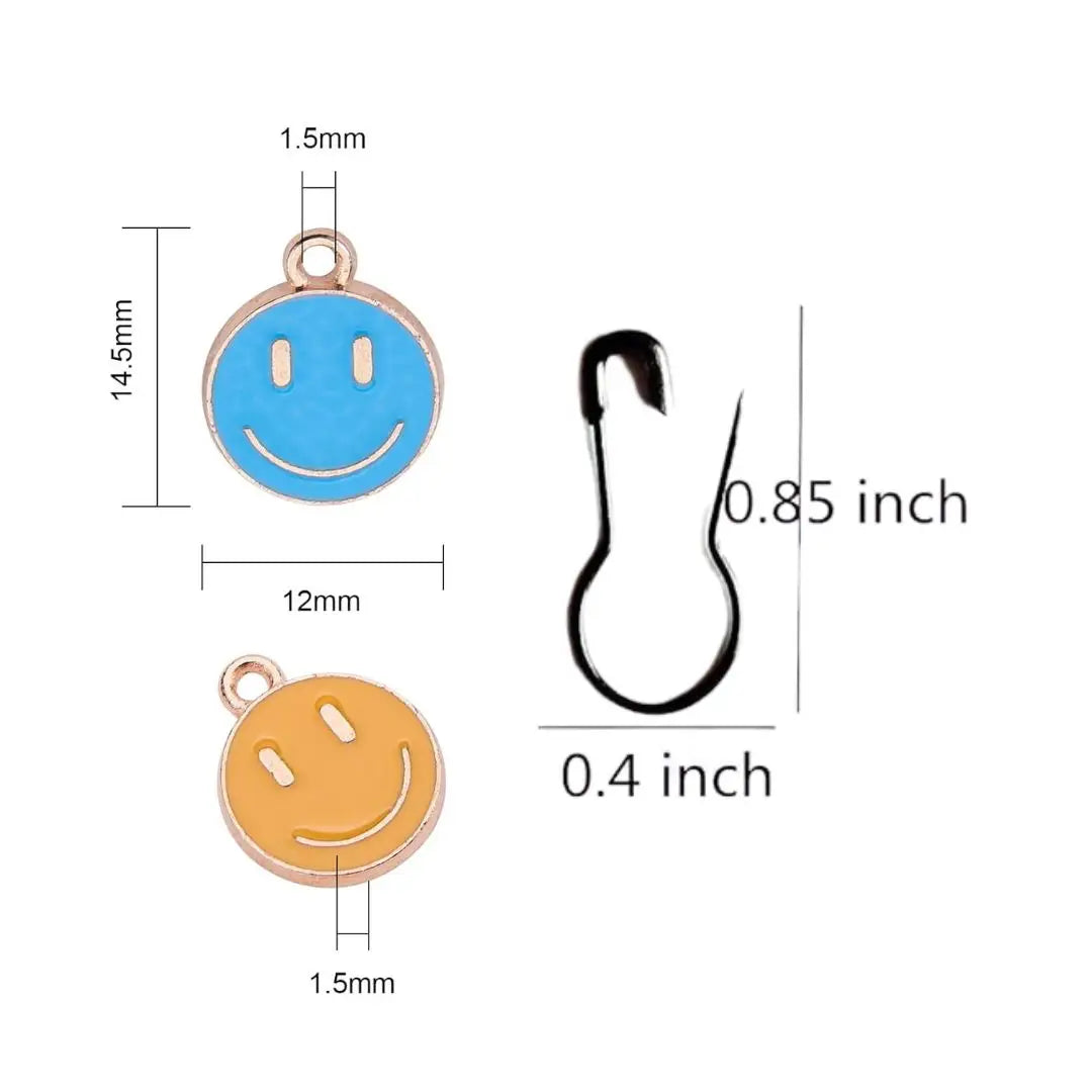 Anna B. Shop Smiley Stitch Markers