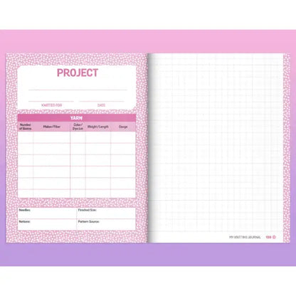 My Knitting Journal by Val Pierce