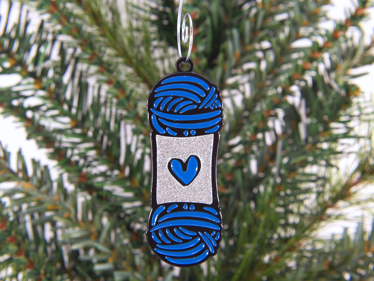 Fox & Pine Stitches - Yarn Skein Christmas Ornament