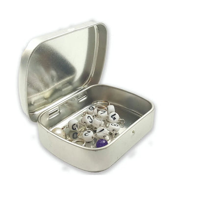 Twice Sheared Sheep Dragon Moon Stitch Marker Small Storage Tin