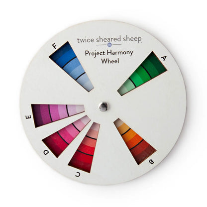 Twice Sheared Sheep Project Harmony Color Wheel