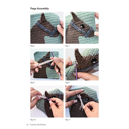 Crochet A Quiet Book-Create A Soft Book Full of Playful Page by Ariana Wimsett