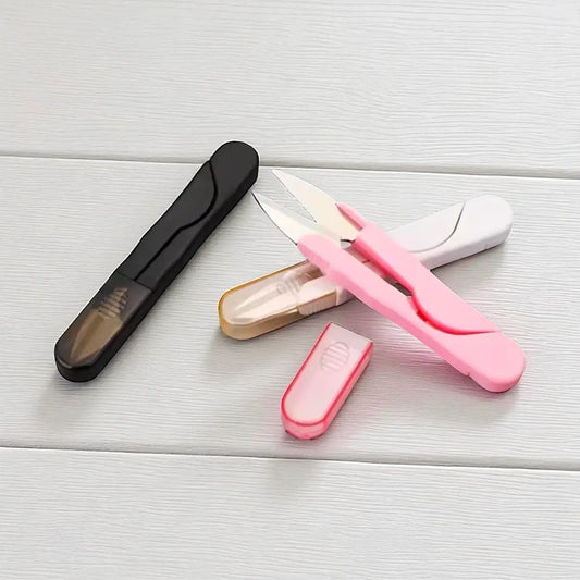 Anna B. Shop Yarn Snips – Portable Mini Scissors with Protective Cover