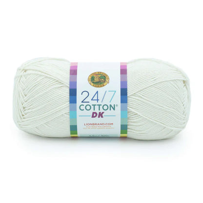 Lion Brand Yarns 24/7 Cotton DK - Cream