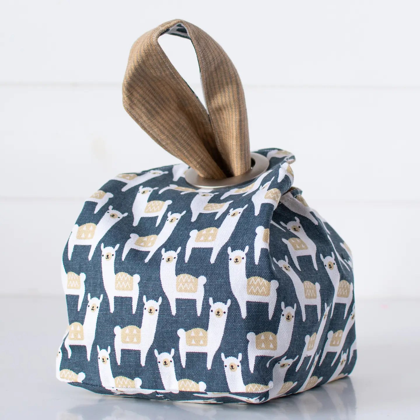 Binkwaffle Dumpling Bag - Alpacas