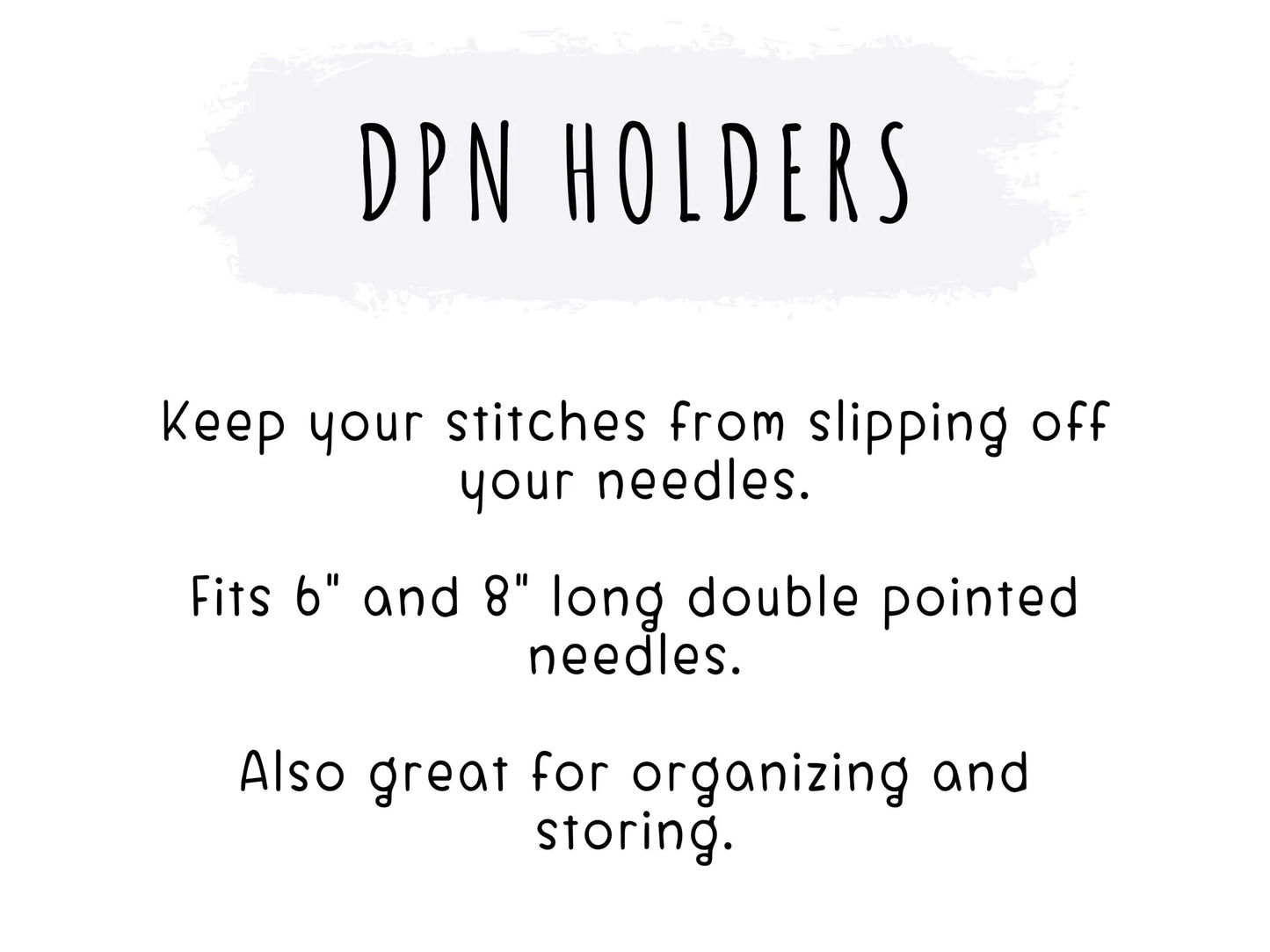 Fox & Pine Stitches Douple Pointed Needle Holder - Merry & Bright