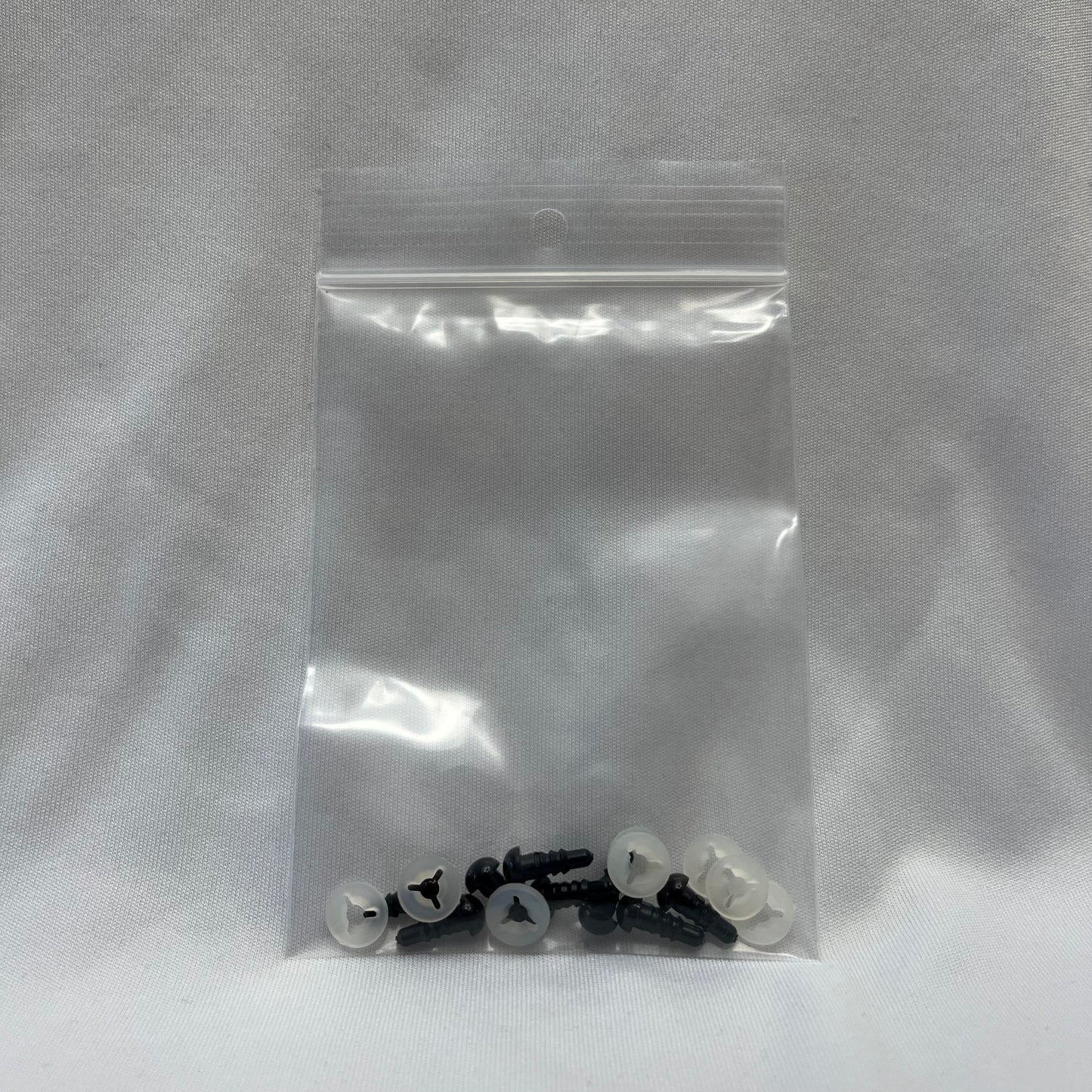 6mm Safety Eyes - Black