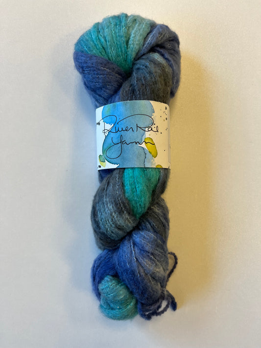 RiverRat Yarn DK Brushed Construction - Bahama Blues