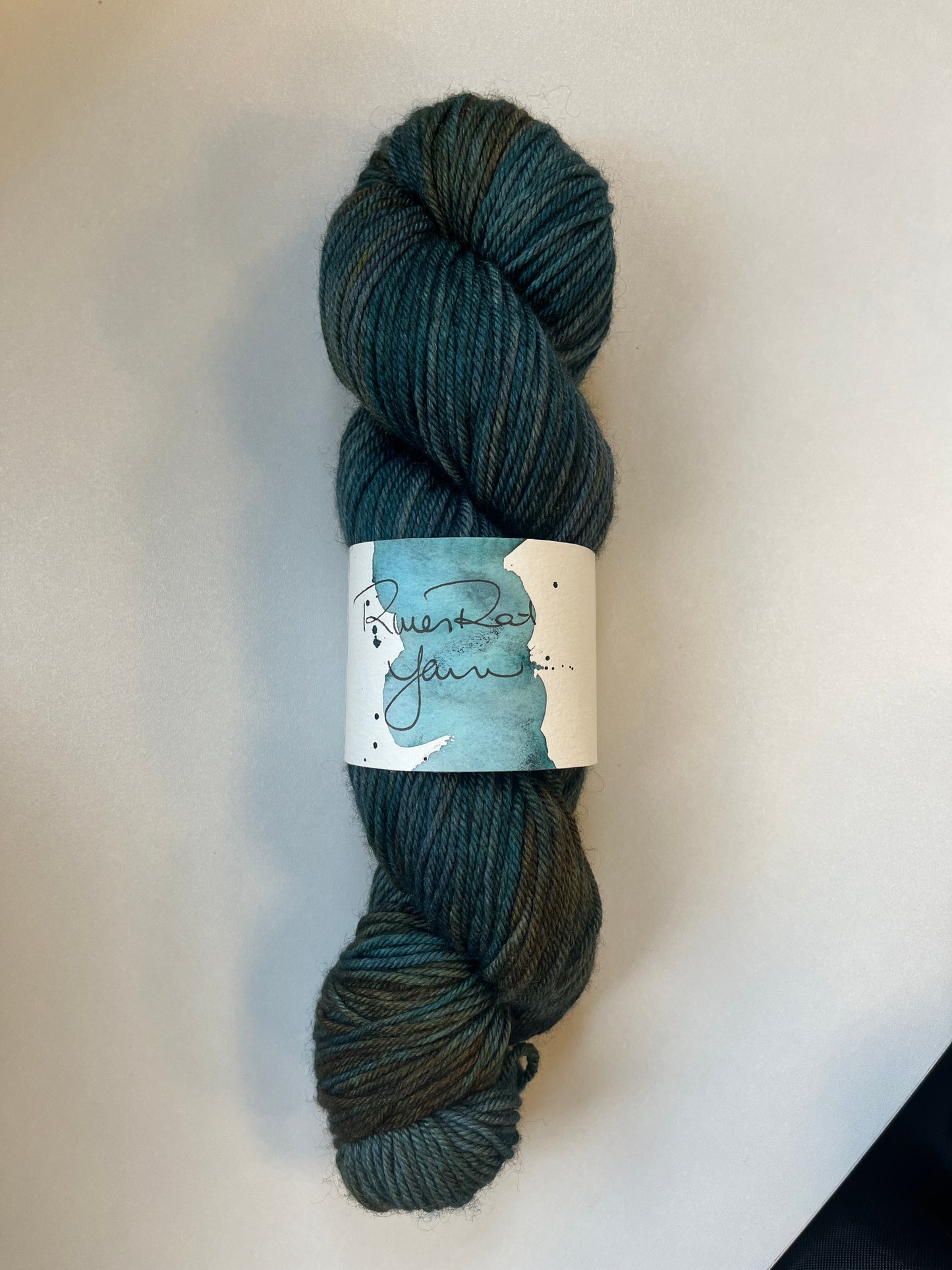 RiverRat Yarn Superwash/Silk/Yak DK - Peacock