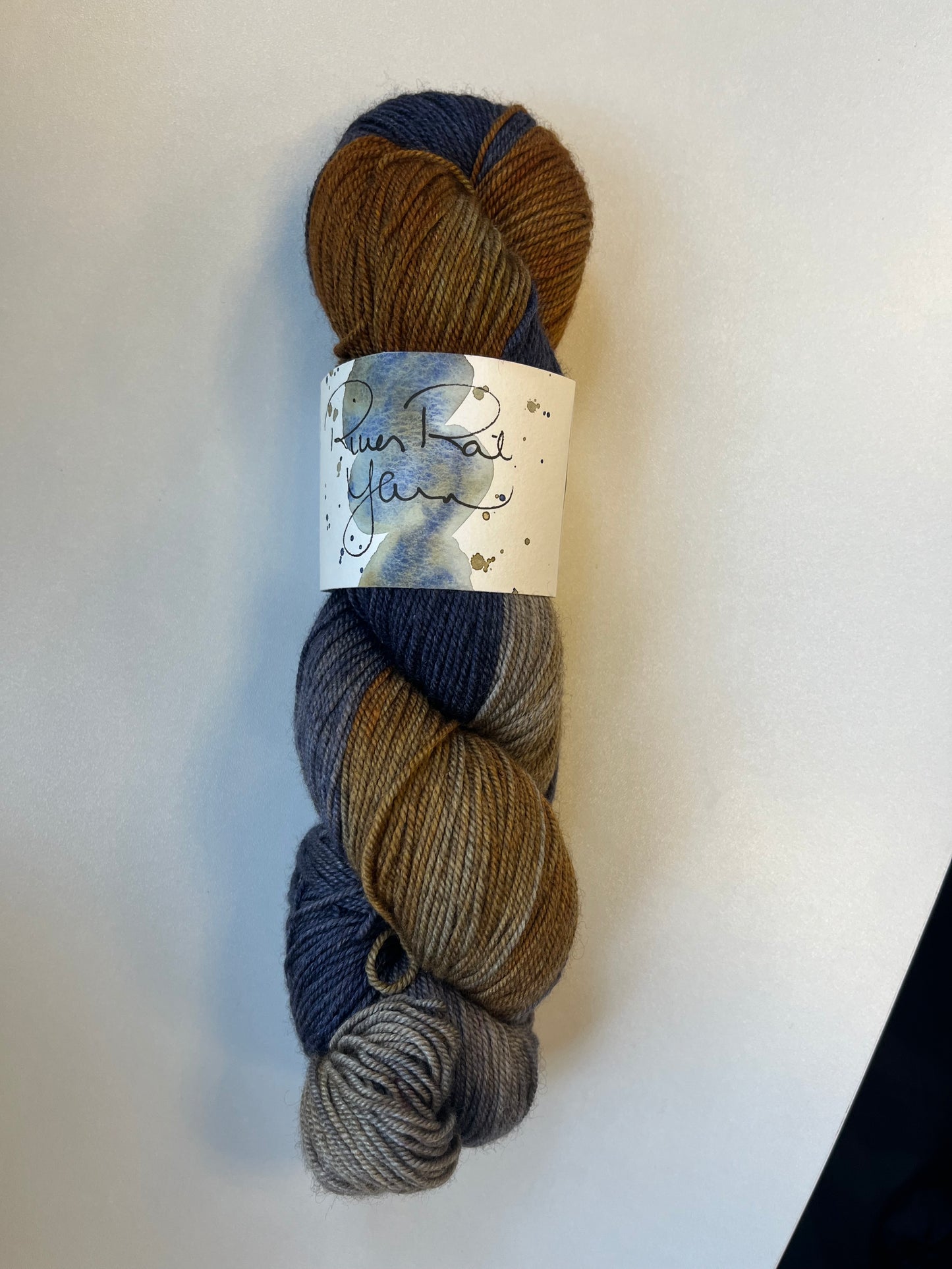 RiverRat Yarn Superwash/Silk/Yak Fingering - Plain's Scape